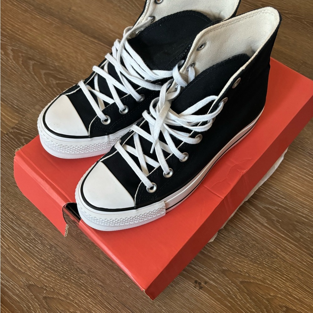 Converse Black High-Top Sneakers